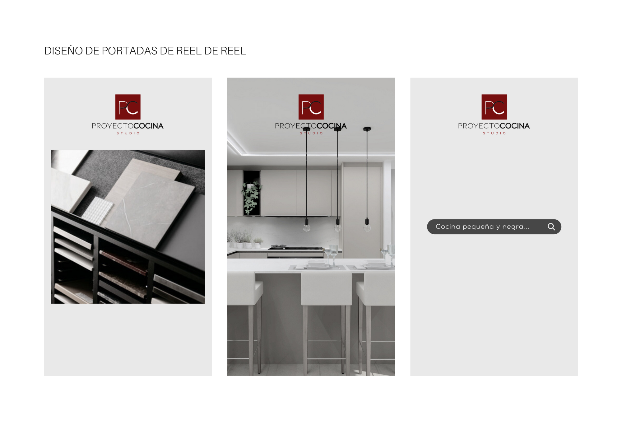 Presentación de contenido para Proyecto Cocina